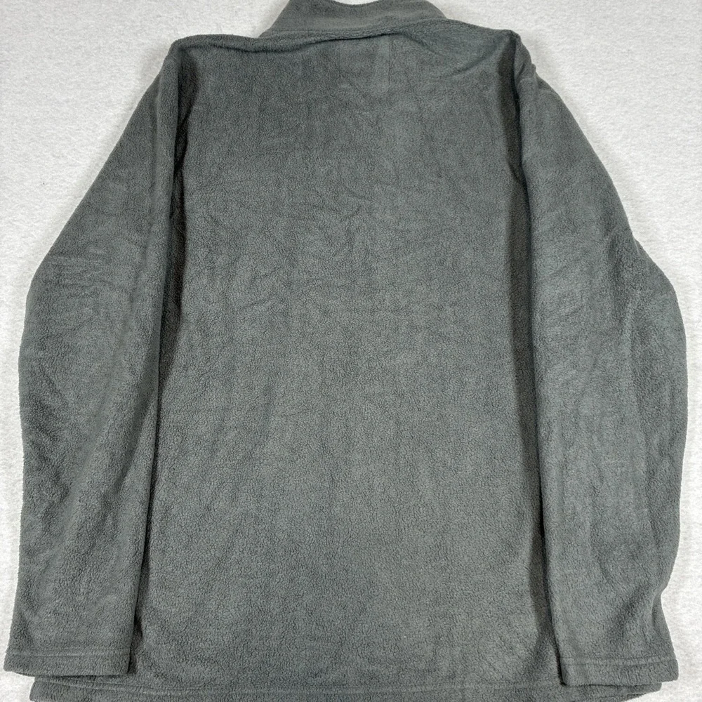 Free Fly Sweater Mens Gray 1/4 Snap Fleece Bamboo Large Casual Preppy Outdoors